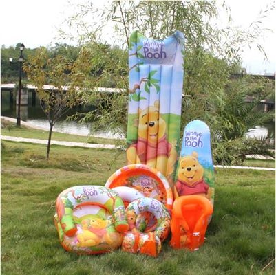 Mickey Mouse Inflatable Air Mattress And Boxing Tumbler For Kids