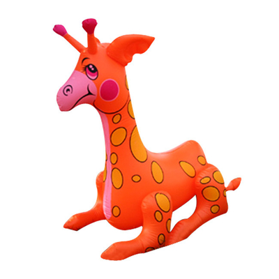 Durable Deer Inflatable Water Toys 0.20mm Pvc For Gift