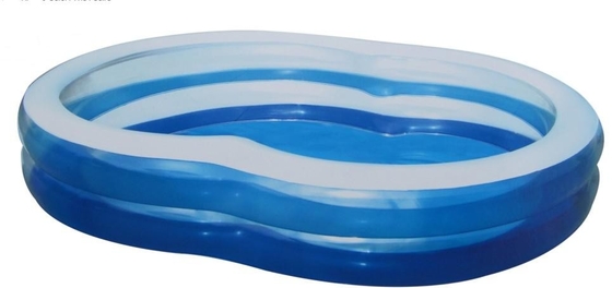Double Deck PVC Inflatable Swimming Pools Comfortable For Adult