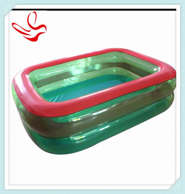 Rectangular Inflatable Swimming Pools , Above Ground Swimming Pool For Adults