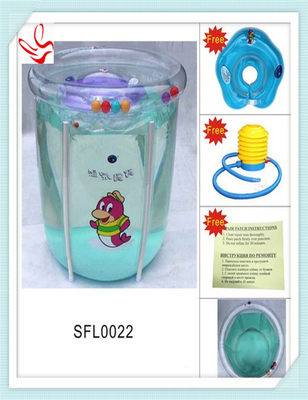 Clear Scaffolding PVC Inflatable Swimming Pools Small For Water Park