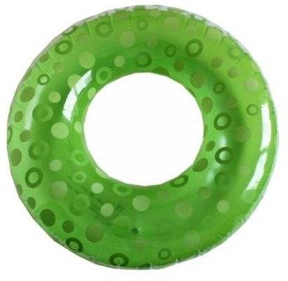 Custom Inflatable Swimming Rings For Kids , 3 Color Kids Plastic Air Ring