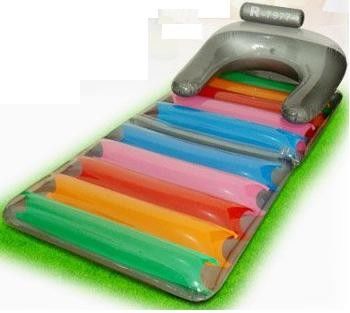 OEM Self Inflatable Air Mattress , Folding Beach Lounge Chair