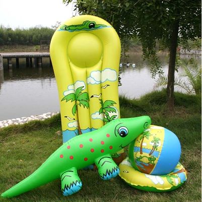 Kids PVC Inflatable Air Mattress / Beach Sofa With Cinderella Design