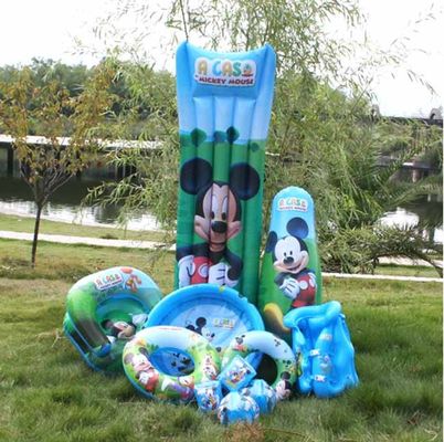 Mickey Mouse Inflatable Air Mattress And Boxing Tumbler For Kids