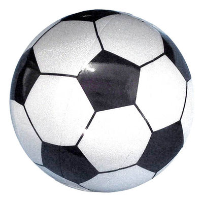 0.18mm PVC Inflatable Beach Balls For Football Game Eco-friendly