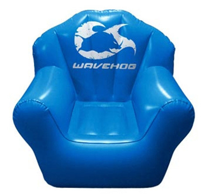 PVC inflável azul dobro da cadeira do sofá de Seat para a sala do partido