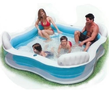 Piscinas infláveis da família