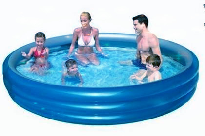 Piscinas infláveis redondas
