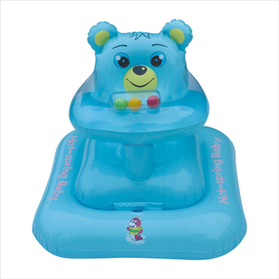 PVC inflável da cadeira do sofá do estilo azul do urso como assentos do bebê