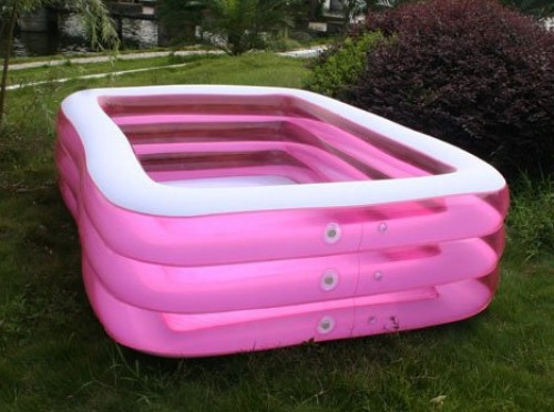 Quadrado inflável gigante das piscinas para o PVC do uso 0.18mm da família