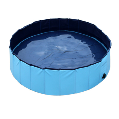 Azul pequeno da banheira do animal de estimação/Pvc da associação para a lavagem do cão