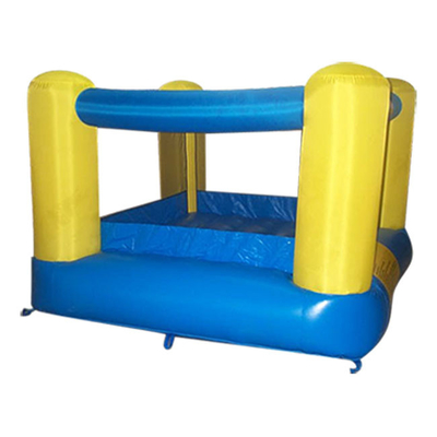 Castelo de salto inflável quadrado feito sob encomenda do PVC, casa pequena do salto para crianças